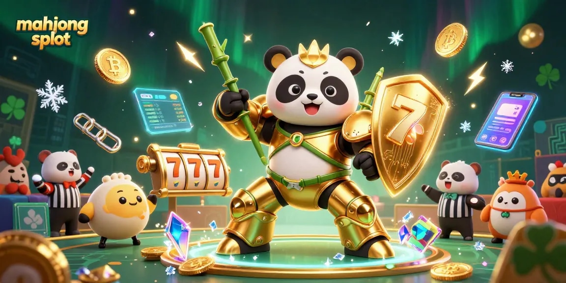 Experience thrilling gameplay with mahjong slot as cartoon characters battle with luck and skill in a vibrant casino arena.