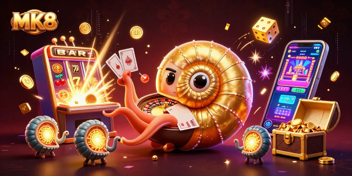 Experience MK8’s thrilling casino adventure with a giant nautilus roulette wheel and glowing fossil companions.