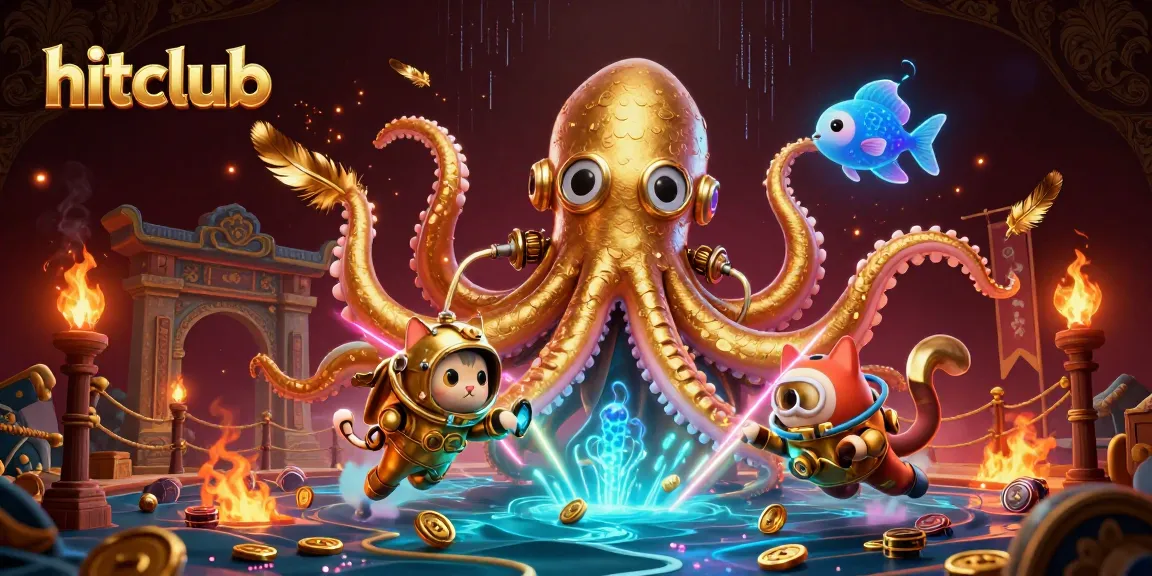 Experience high-stakes excitement at hitclub with a thrilling underwater treasure scene.