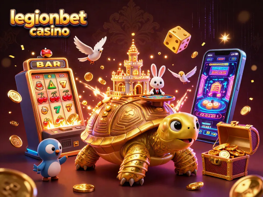 Experience the excitement of legionbet casino with a giant tortoise casino and golden rewards!