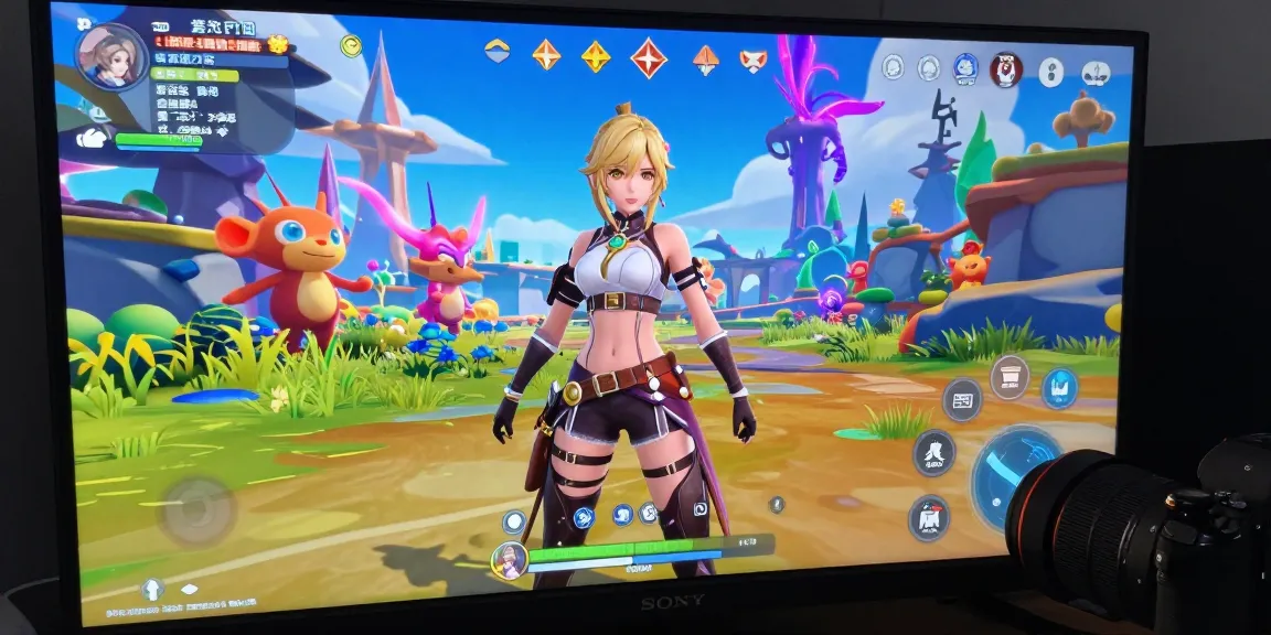Engaging female protagonist hentai games scene showcasing adventure and interactivity in a captivating virtual environment.